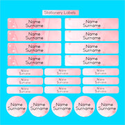 Aesthetic Stationery Labels