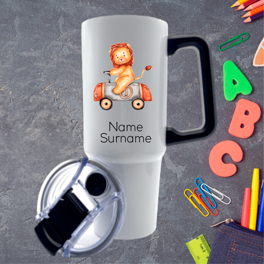 Animal Transport Personalised Stanley Dupe 890ml Tumbler