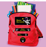 Astronaut Boys Stationery Labels