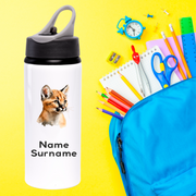 Custom kids water bottle with name print – dishwasher safe and durable by Coral Designs