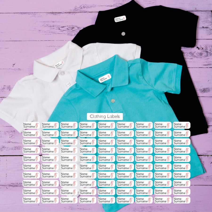 Ballet Time DTF Clothing Labels