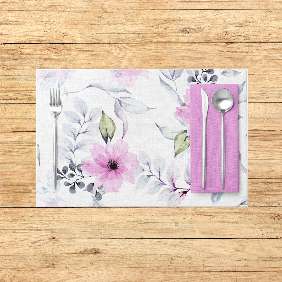 Blooming Flowers Placemats