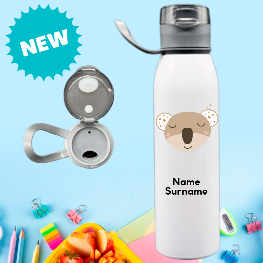 Boho Stainless Steel Personalised Bottle