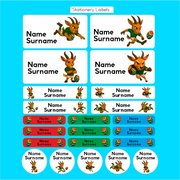 Bokke Stationery Label Maxi Combo