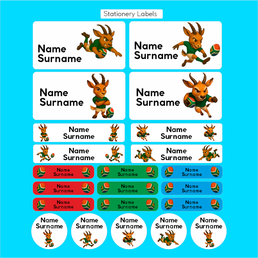 Bokke Stationery Label Maxi Combo