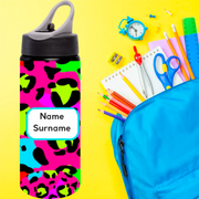 Bright Leopard Print Pre-Primary Label Combo