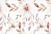 Brown Flowers Placemats