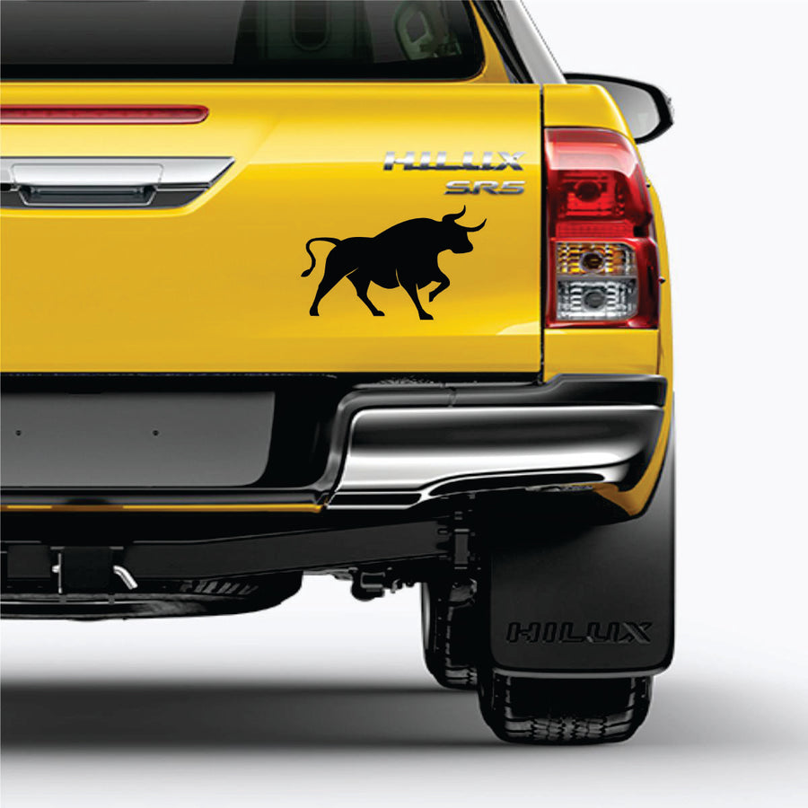 Bull Car Sticker