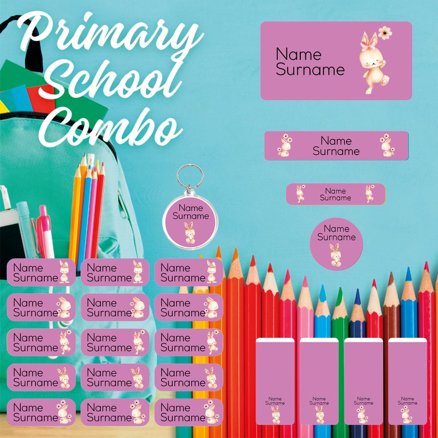 Bunnies Primary School Stationery Combo