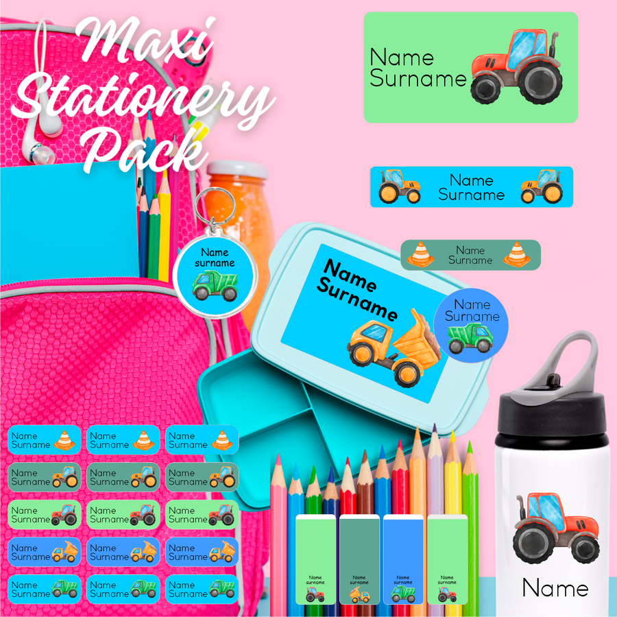 Construction Waterproof name labels for school South Africa