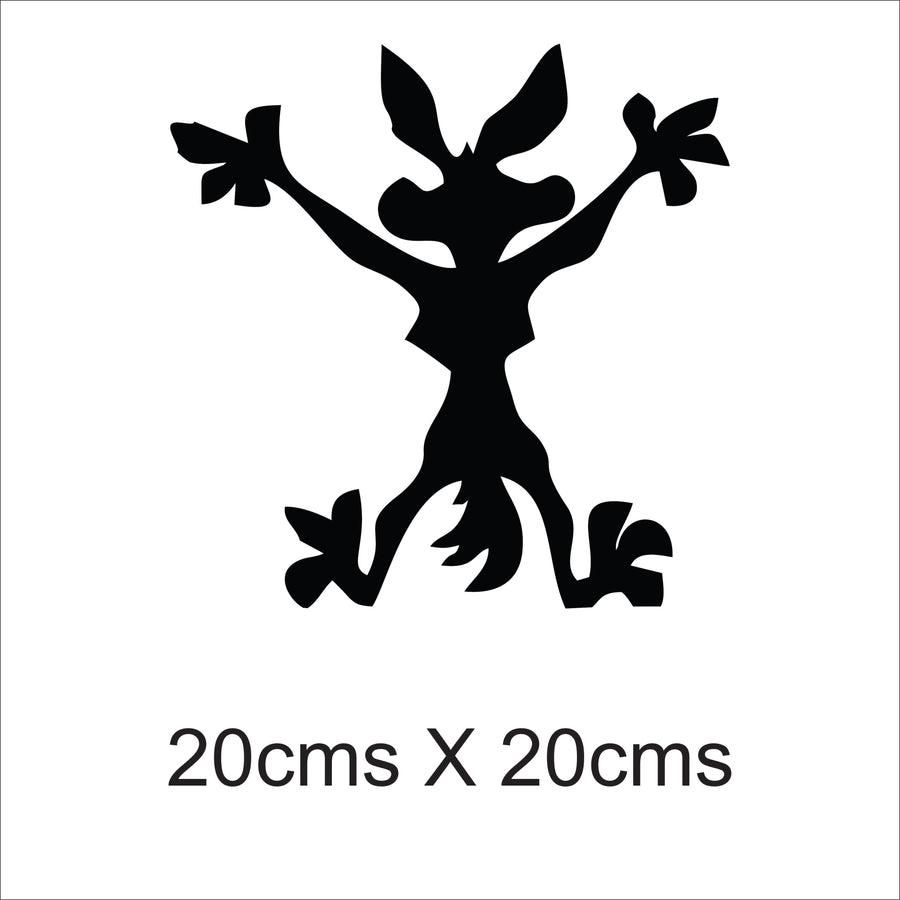 Coyote Car Sticker