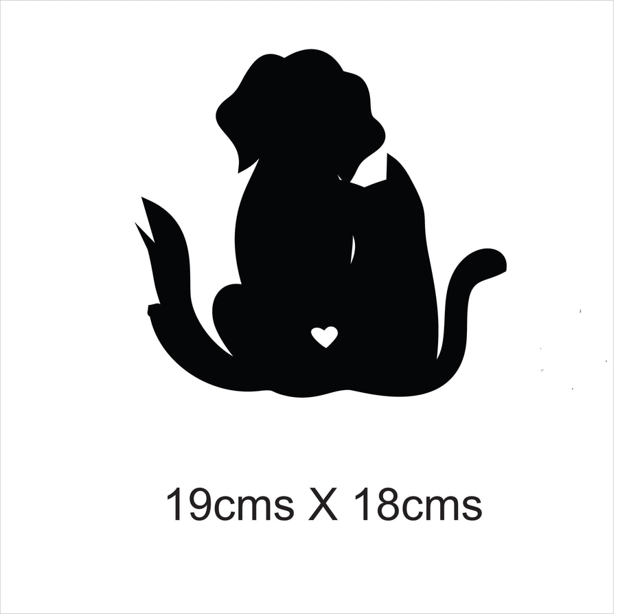 Pet Love Car Sticker