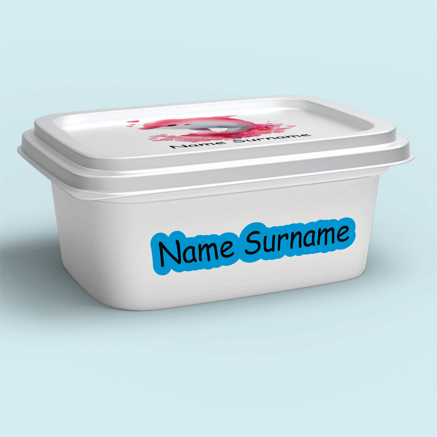 Dolphin Tub Label