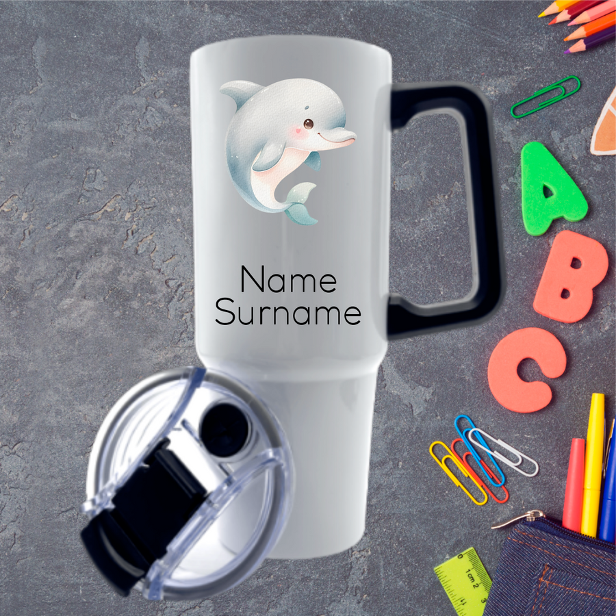 Dolphin Stanley Dupe 890ml Tumbler
