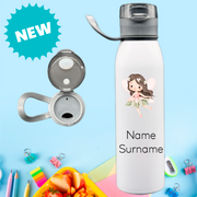 Fairies Stainless Steel Personalised Bottle
