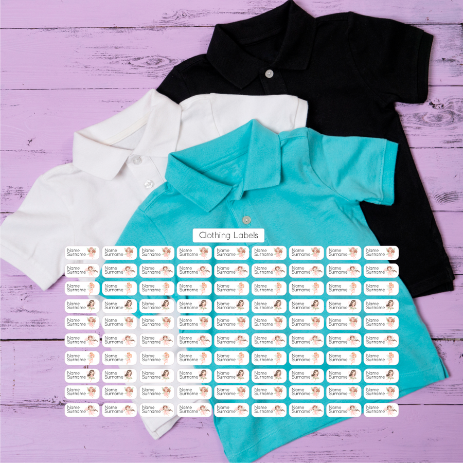 Fairies DTF Clothing Labels