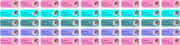Flower Horse Clothing Labels