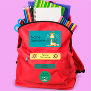 ForestAnimalPersonlisedLabels