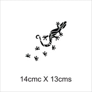 Gecko Car Sticker