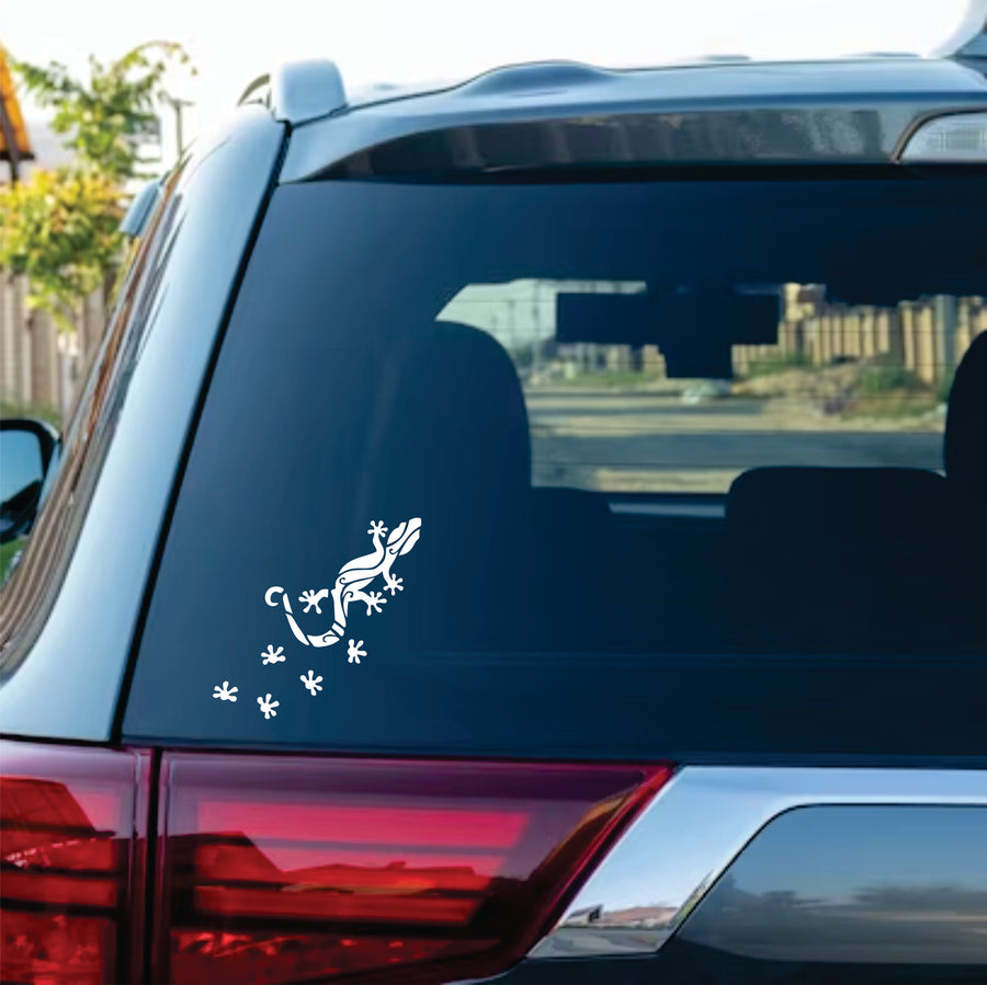 Gecko Car Sticker