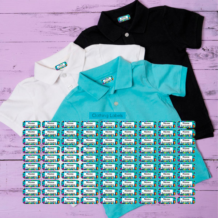 Graffiti DTF Clothing Labels