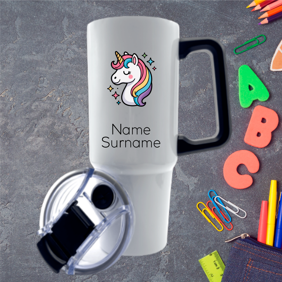 Happy Unicorn Stanley Dupe 890ml Tumbler