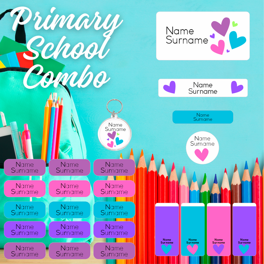 aterproof name labels for school South Africa