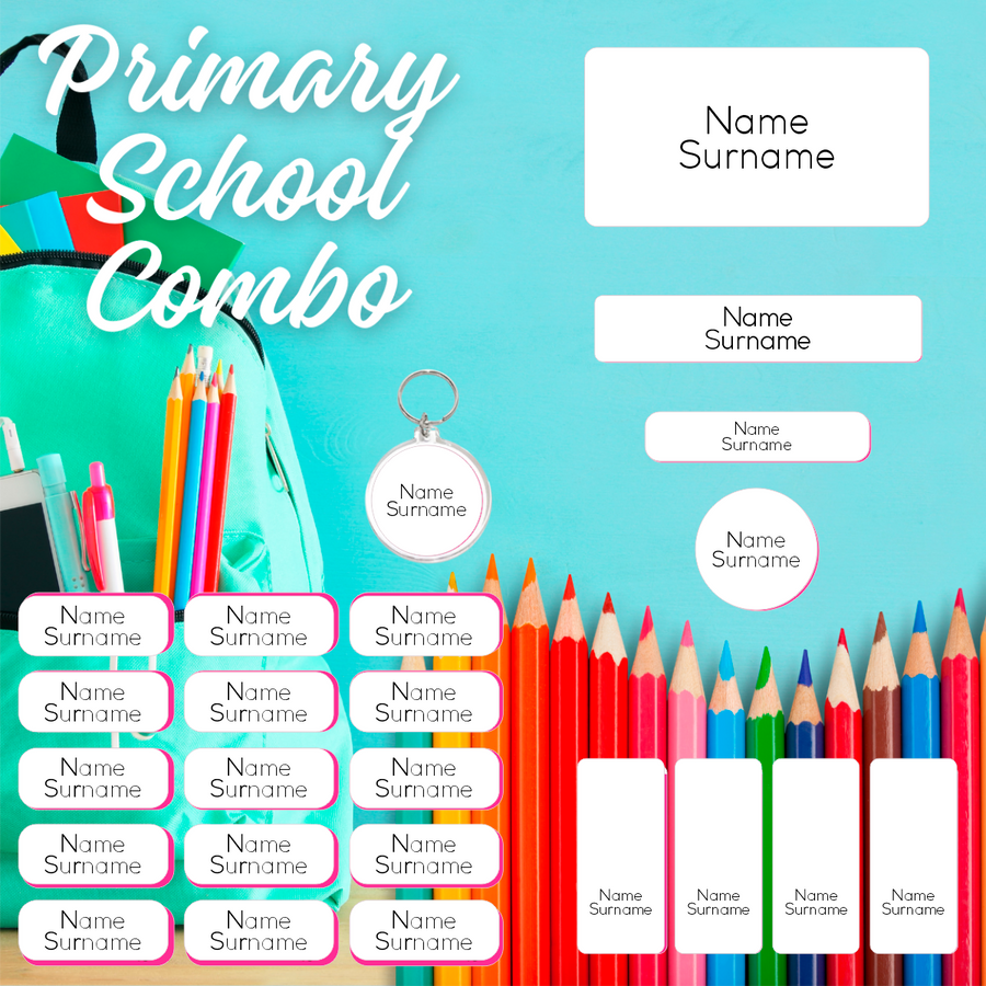 Keep It Simple Primary School Label Combo