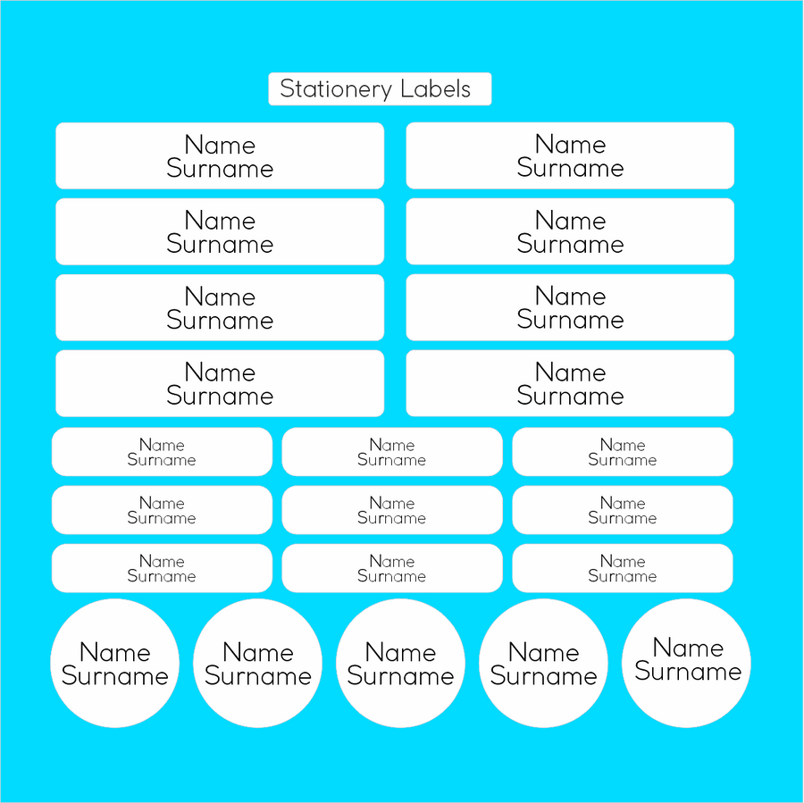 Keep It Simple Labels