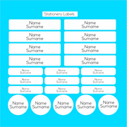 Waterproof name labels for school South Africa