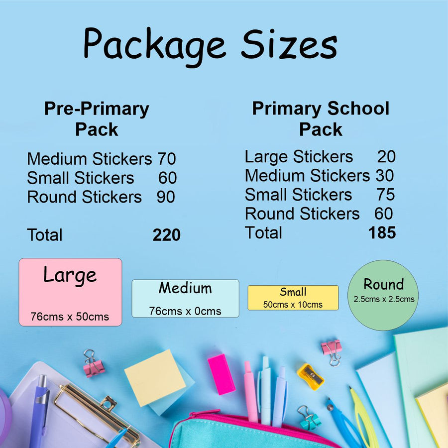 Ballet Time Labels