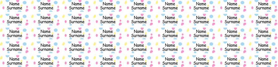 Lots of Dots Clothing Labels