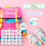 Lots of Dots Pre-Primary Label Combo