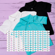 Lots of Dots DTF Clothing Labels