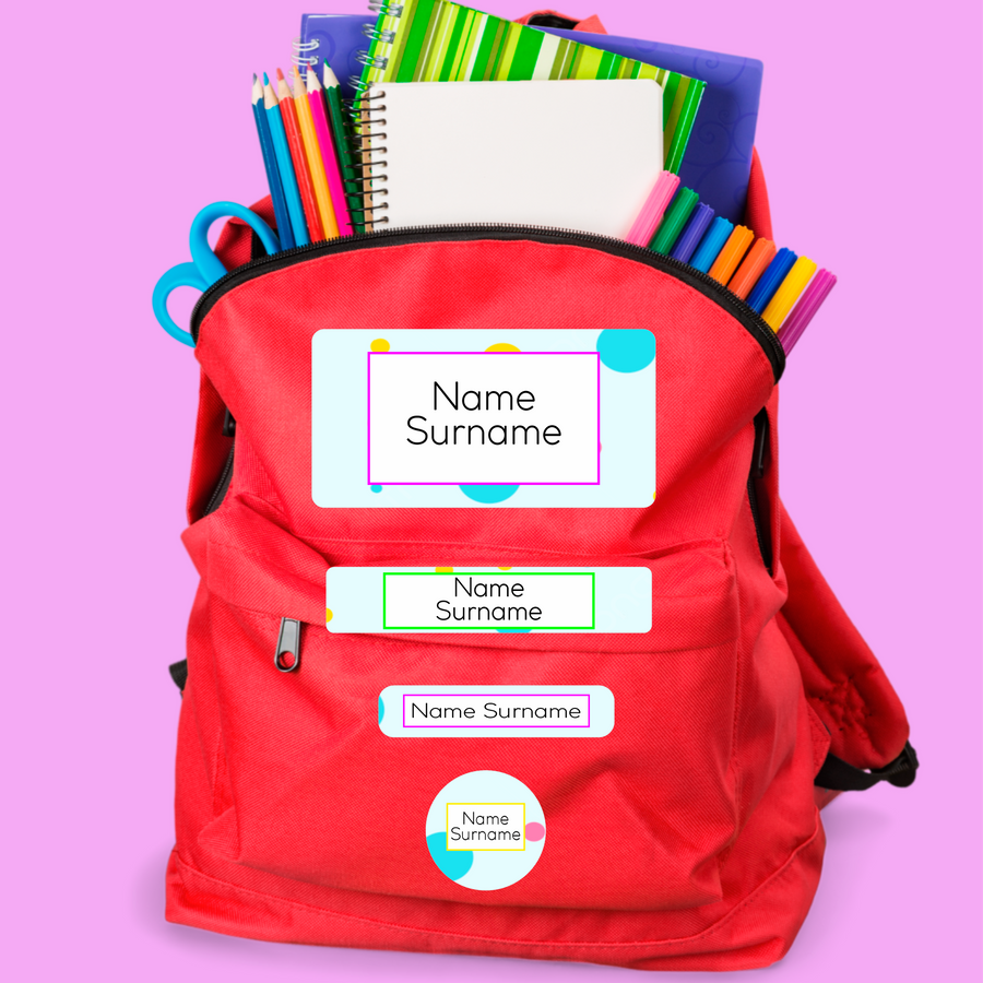 Lots of Dots Stationery Labels