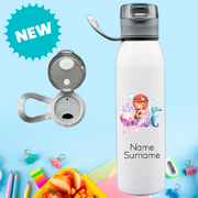 Mermaids Stainless Steel Personalised Bottle