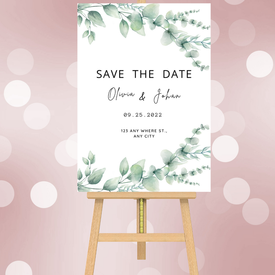 Personalised Wedding Welcome Boards