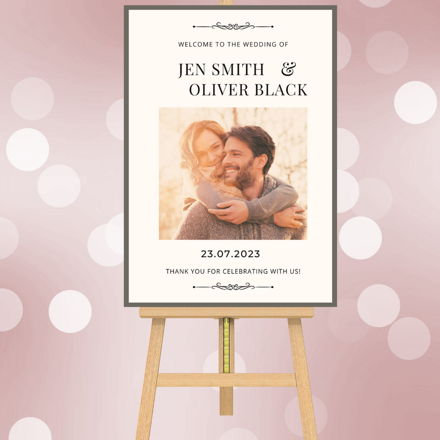 Personalised Wedding Welcome Boards