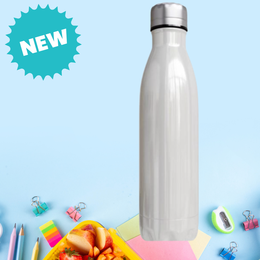 Daisy Stainless Steel Personalised Bottle