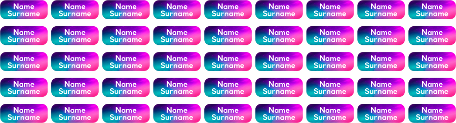 Northern Lights Clothing Labels