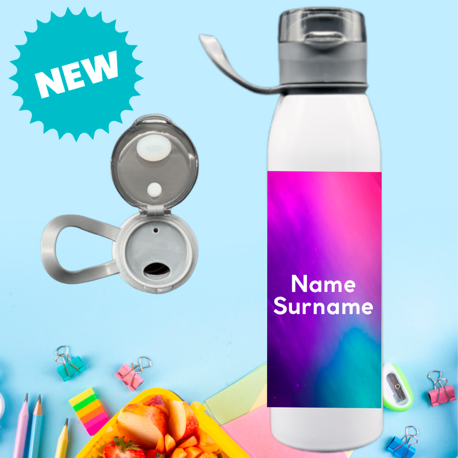 Nothern Lights Stainless Steel Personalised Bottle