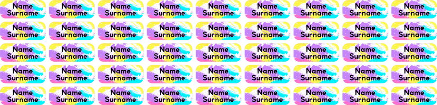 Paint Clothing Labels