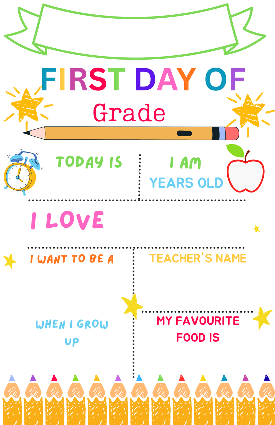 Grade Welcome Boards