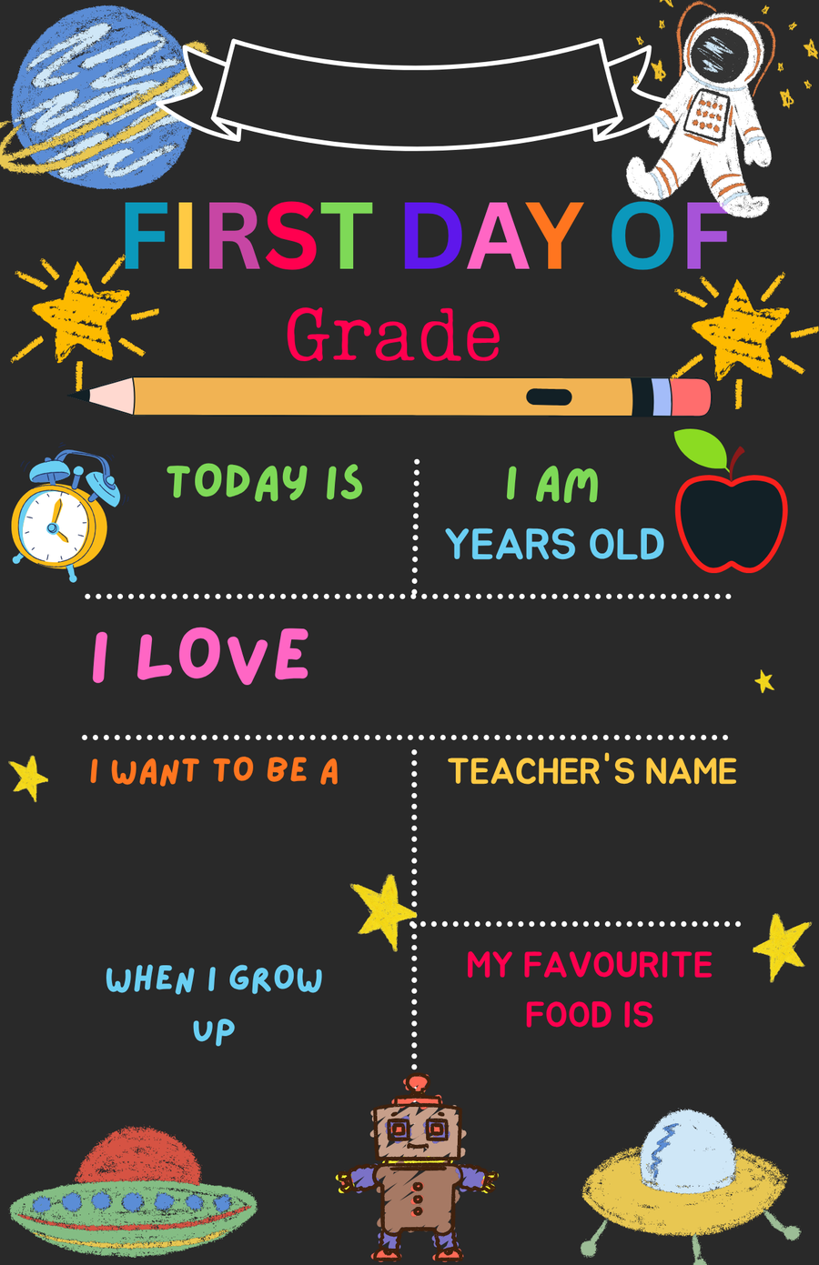 Grade Welcome Boards