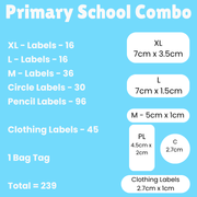 Waterproof name labels for school South Africa