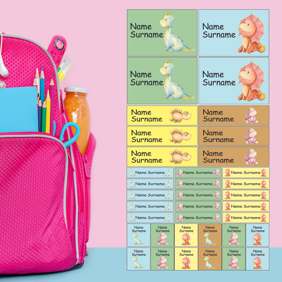 Little Dino's Labels