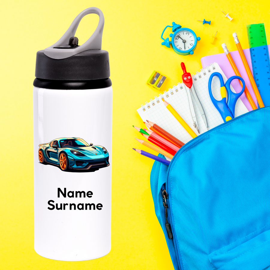 Super Cars Stationery Labels