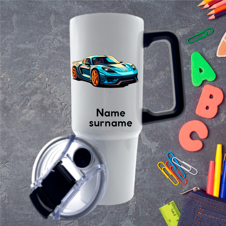 Super Cars Stanley Dupe 890ml Tumbler