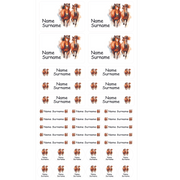 Wild Horses Labels