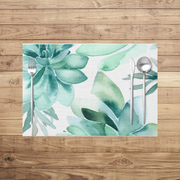 Bright Succulents Placemats